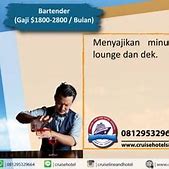 Gaji Bartender Di Inggris Per Bulan Berapa