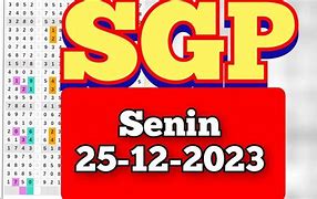 Prediksi Sgp Hari Senin 12 Desember 2022 Lengkap Dengan Weton